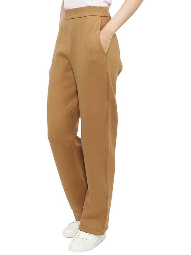 Damiana Brushed Straight Pants Camel - MAX MARA - BALAAN 8