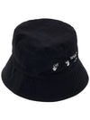 logo bucket hat black - OFF WHITE - BALAAN 5