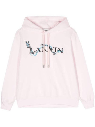 logo print hoodie RWHO0003J109P24 - LANVIN - BALAAN 2