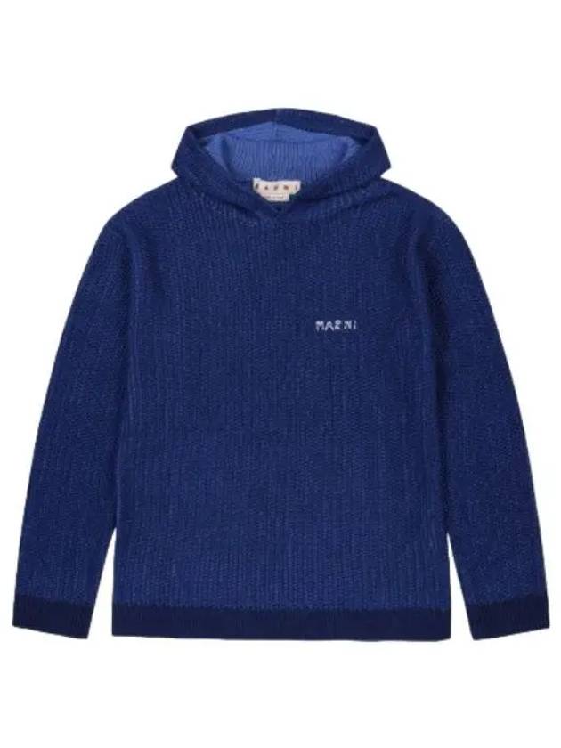 Hooded Knit Azure - MARNI - BALAAN 1