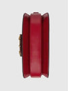 Horsebit 1955 Small Leather Shoulder Bag Red - GUCCI - BALAAN 6