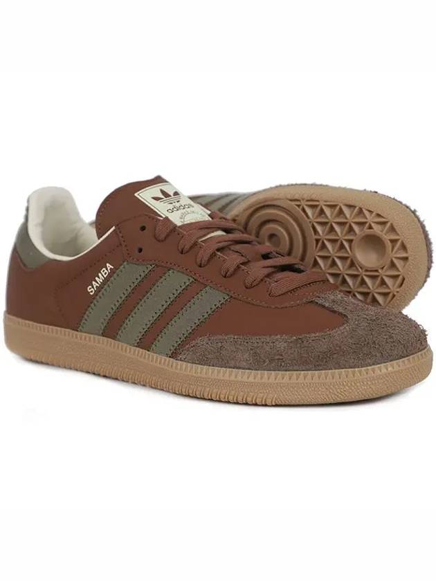 Samba OG Low Top Sneakers Brown - ADIDAS - BALAAN 3