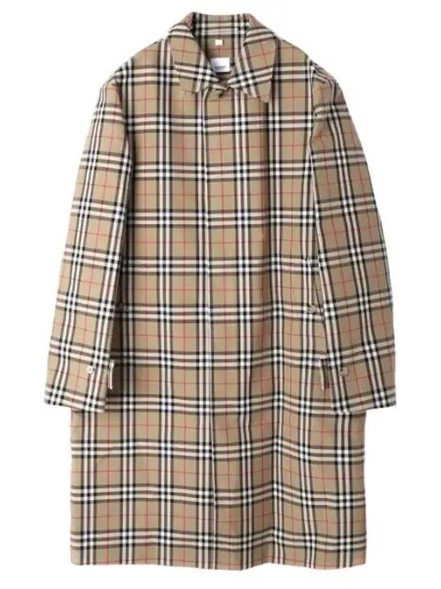 vintage check coat men - BURBERRY - BALAAN 1