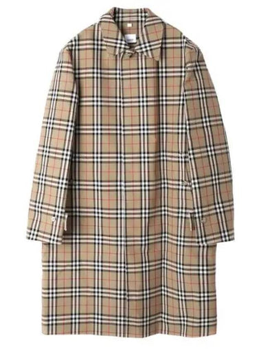 vintage check coat - BURBERRY - BALAAN 1