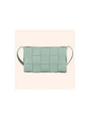 Intrecciato Cassette Cross Bag New Sage - BOTTEGA VENETA - BALAAN 2