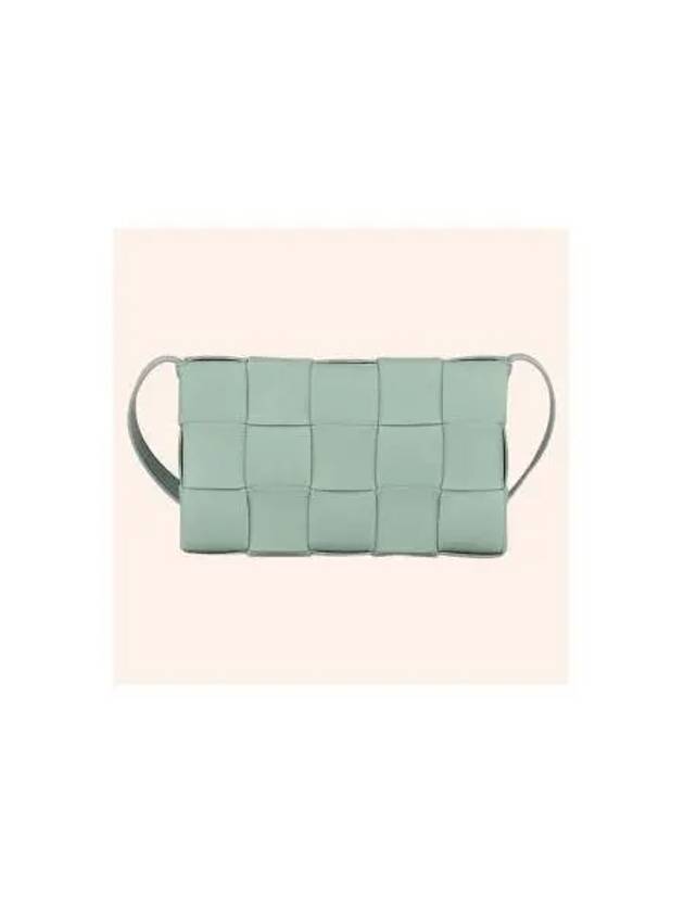 Intrecciato Cassette Cross Bag New Sage - BOTTEGA VENETA - BALAAN 2