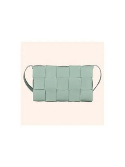 Intrecciato Cassette Cross Bag New Sage - BOTTEGA VENETA - BALAAN 2