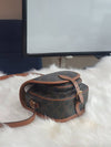 Triomphe Medium Folco Cross Bag Tan - CELINE - BALAAN 3