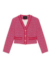 tweed jacket pink - MAJE - BALAAN 1