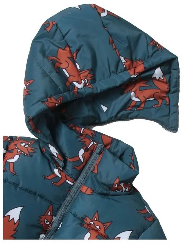 Kids All Over Fox Padding Jacket 8R2O57 Z0617 619MC - STELLA MCCARTNEY - BALAAN 4