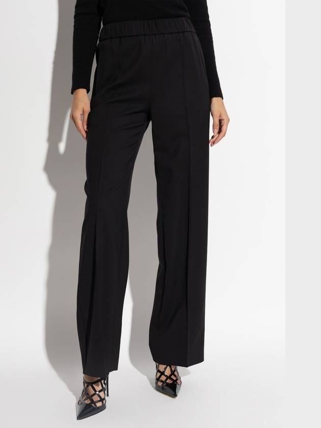 Dolce & Gabbana Wool Trousers, Women's, Black - DOLCE&GABBANA - BALAAN 3