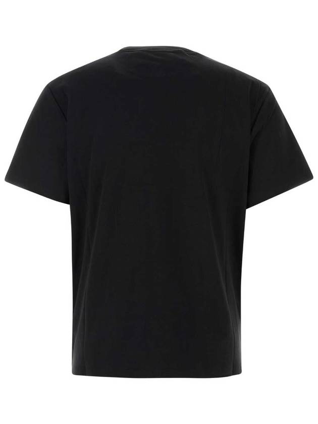 Men's Basic Logo Short Sleeve T-Shirt Black - GCDS - BALAAN 3