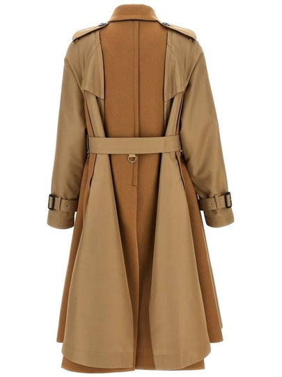 Sacai 'Melton' Trench Coat - SACAI - BALAAN 2