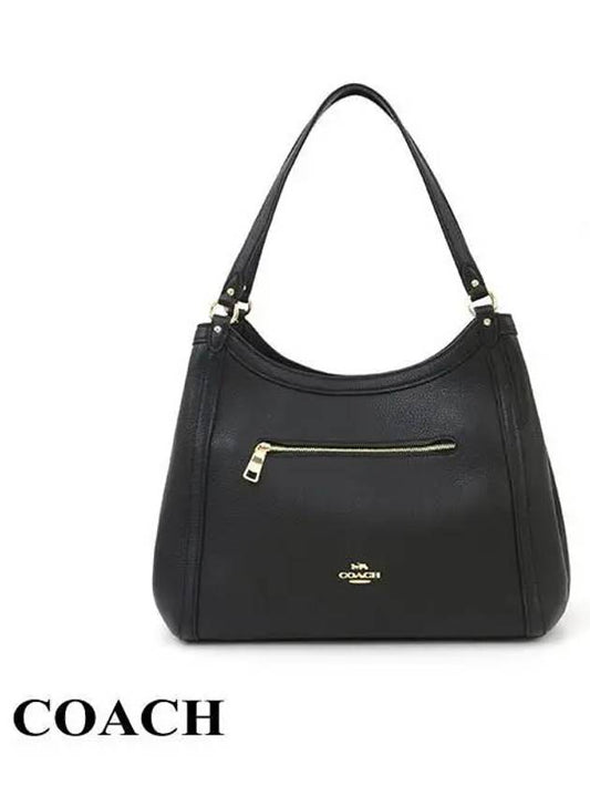 Women's Christie Shoulder Bag Black - COACH - BALAAN 2