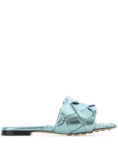 Lido Slippers Blue - BOTTEGA VENETA - BALAAN 1