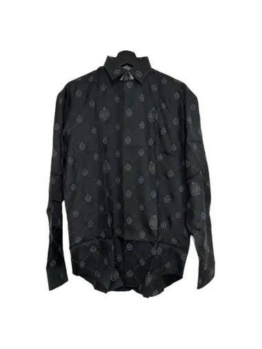 R18HTL52 006900 Shirt Black - BERLUTI - BALAAN 1