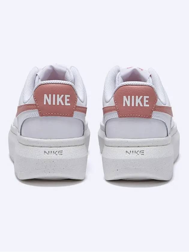 Court Vision Alta Leather Low Top Sneakers White - NIKE - BALAAN 6