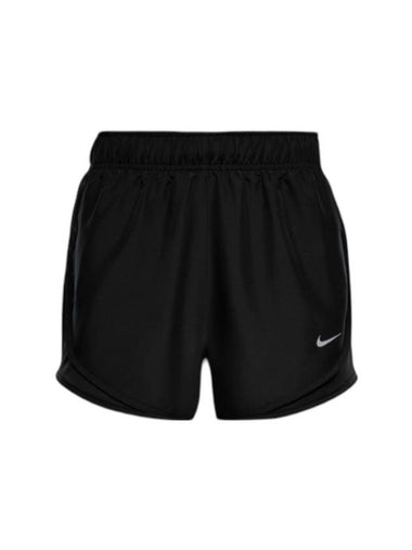 Tempo Dri-Fit Mid-Rise Brief Line Running Shorts Black - NIKE - BALAAN 1