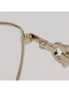 Eyewear Gancini Crystal Cat Eye Eyeglasses Gold - SALVATORE FERRAGAMO - BALAAN 7