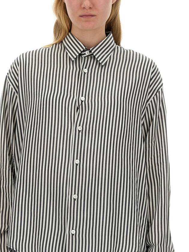 de Coeur Striped Shirt E24USH126VI0015 - AMI - BALAAN 5