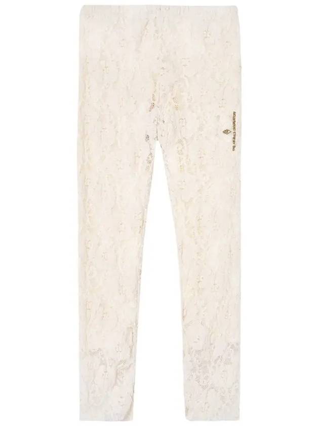 Kids Logo Lace Pants White F24039 036XX - THE ANIMALS OBSERVATORY - BALAAN 1