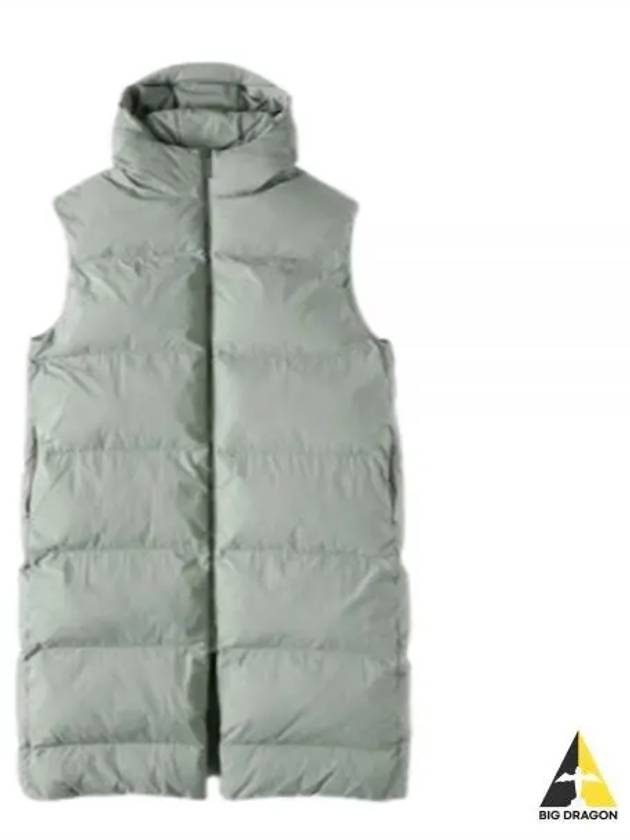 HAZAN SNW 1024 GRIS Women s Hooded Long Padded Vest Coat - STUDIO NICHOLSON - BALAAN 1