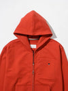 Heavy hooded zip-up red - UJBECOMING - BALAAN 5