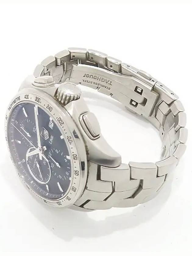 CAT2010 Link Chronograph Automatic Steel Men s Watch - TAG HEUER - BALAAN 2