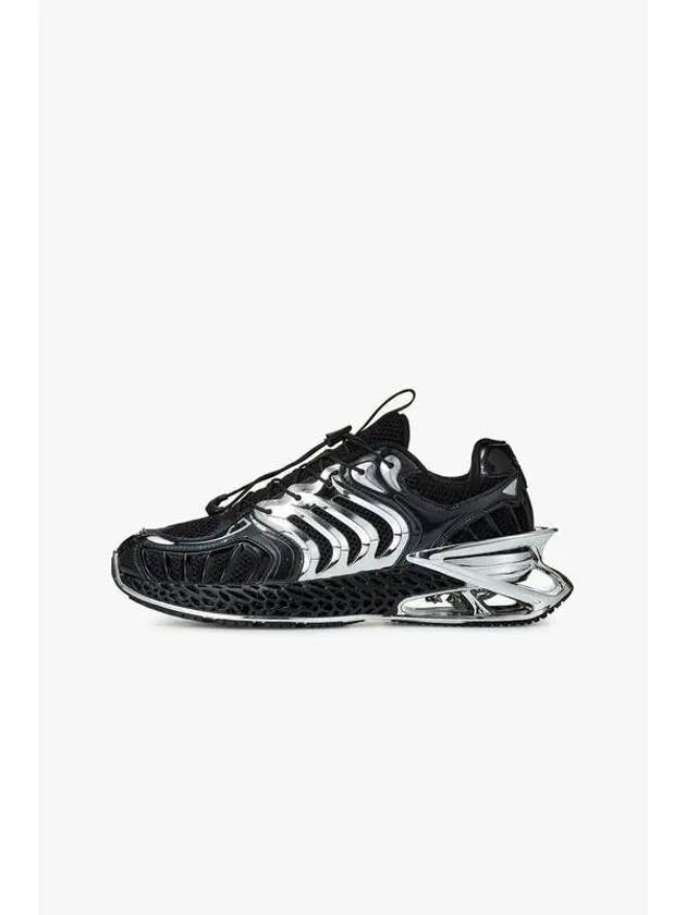 Men s The Thunder Stroke Sneakers Silver - PHILIPP PLEIN - BALAAN 1