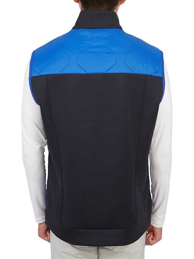 Golf Quilt Hybrid Dermal Wind Vest Blue - J.LINDEBERG - BALAAN 6