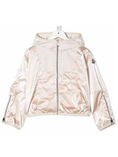 Kids Women Logo Hooded Jacket 1A000 22 53A3H 211 - MONCLER - BALAAN 2