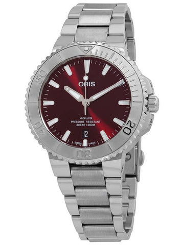 Oris Aquis Automatic Red Dial Men's Watch 01 733 7766 4158-07 8 22 05PEB - ORIS - BALAAN 1