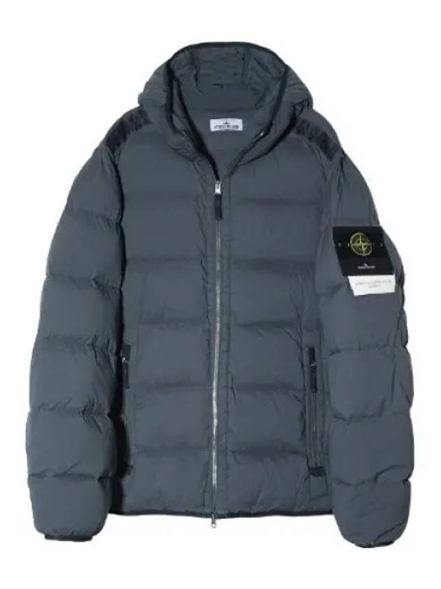 Seamless tunnel nylon down hood blouson men s padded jumper - STONE ISLAND - BALAAN 1