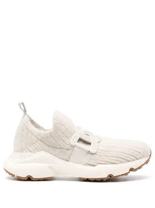 Kate Knit Low-Top Sneakers Beige - TOD'S - BALAAN 2