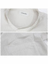 Striped Cotton Long Sleeve T-Shirt Ivory - LEMAIRE - BALAAN 4