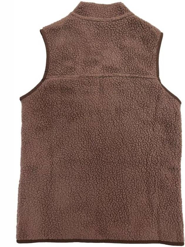 Retro Pile Fleece Vest Brown - PATAGONIA - BALAAN 3