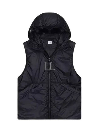 Nada Shell Goggle Vest Black - CP COMPANY - BALAAN 2