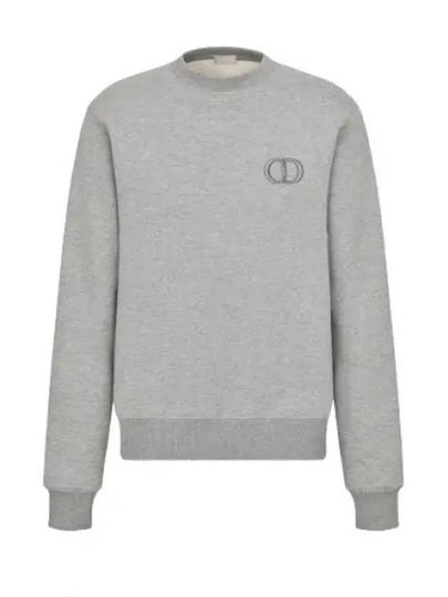 CD Icon Cotton Sweatshirt Grey - DIOR - BALAAN 2