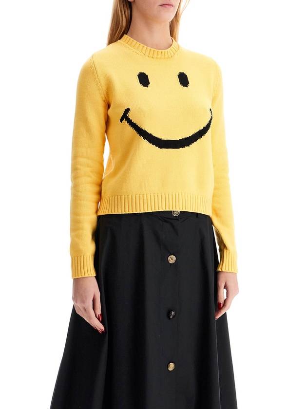 "smiley cotton blend t-shirt - MOSCHINO - BALAAN 2