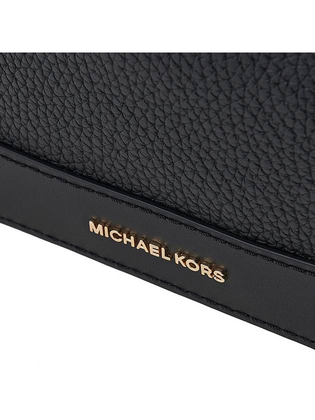 Wythe Small Pebbled Leather Cross Bag Black - MICHAEL KORS - BALAAN 7