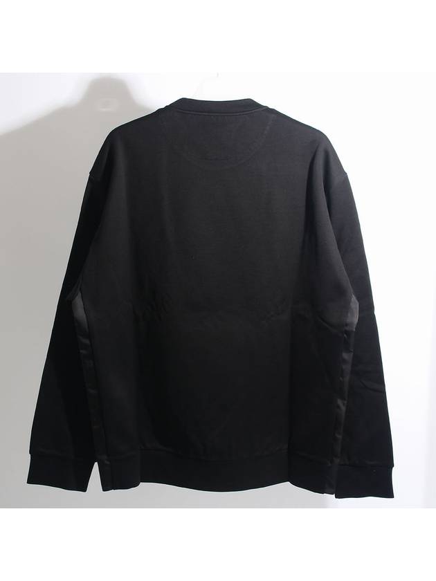 Technical Cotton Sweatshirt Black - PRADA - BALAAN 3