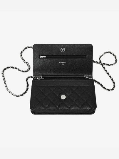 Classic woc black silver caviar skin - CHANEL - BALAAN 2