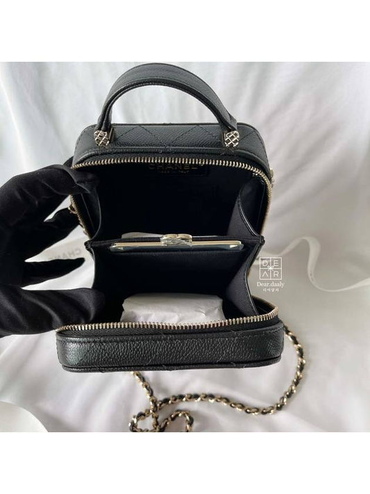 Classic Vanity Bag Cosmetic Case Vertical Bag AS3169 - CHANEL - BALAAN 2