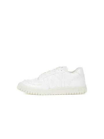 Men s Cushioning Label Tongue Sneakers Off White 271121 - ARMANI EXCHANGE - BALAAN 1