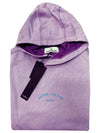 Marina Cotton Hoodie Purple - STONE ISLAND - BALAAN 2