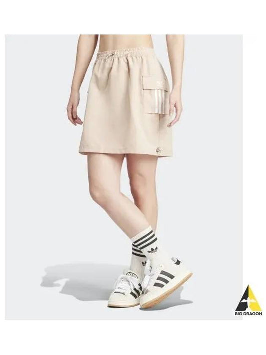 Women's Original Shorts Cargo Skirt Skirt Maxi Magic Beige IX6002 250 114132 - ADIDAS - BALAAN 2