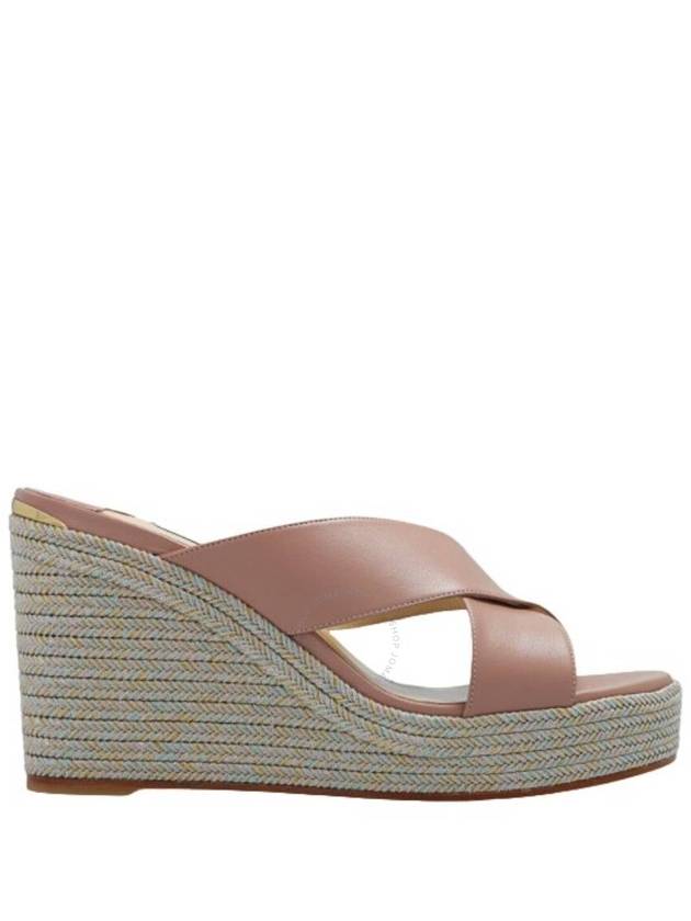 Jimmy Choo Dovina 100 Wedge Espadrille Sandals Brand Size 38 US Size 8 - JIMMY CHOO - BALAAN 1