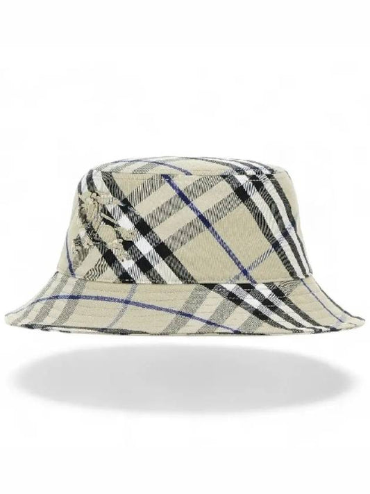 Check Bucket Hat Green - BURBERRY - BALAAN 2