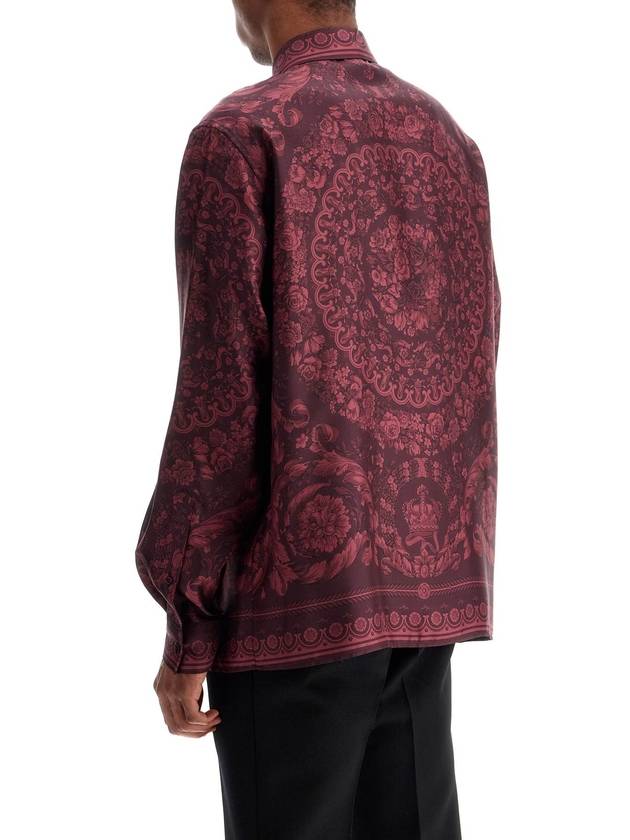 baroque silk shirt - VERSACE - BALAAN 3