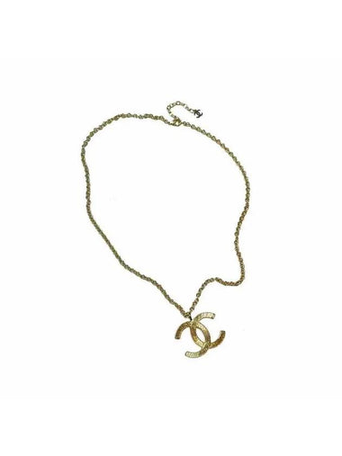 CC Logo Classic Metal Necklace Gold - CHANEL - BALAAN 1